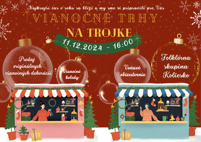 Read more about the article Vianočné trhy na TROJKE