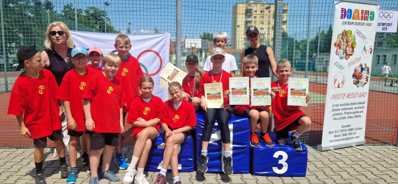 Read more about the article Úspech našich žiakov na atletickej súťaži