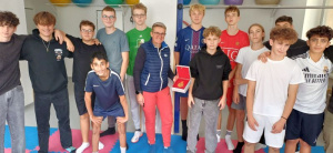 Read more about the article Návšteva olympijskej víťazky  Eleny Kaliskej