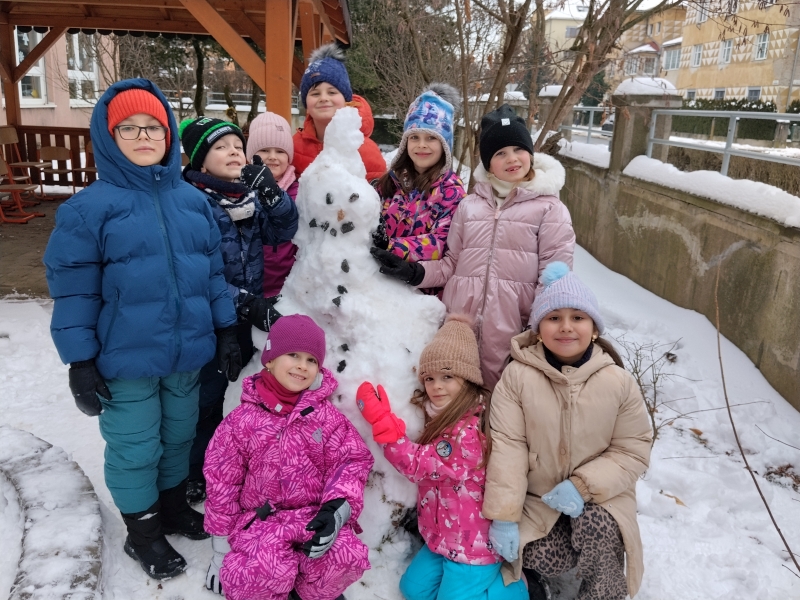 Read more about the article Zima priniesla sneh a sneh priniesol radosť